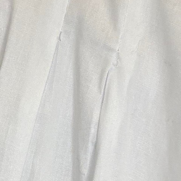 PrettyLittleThing White Fitted Waist Shirt Dress – NWT, Size M - Picture 5 of 8